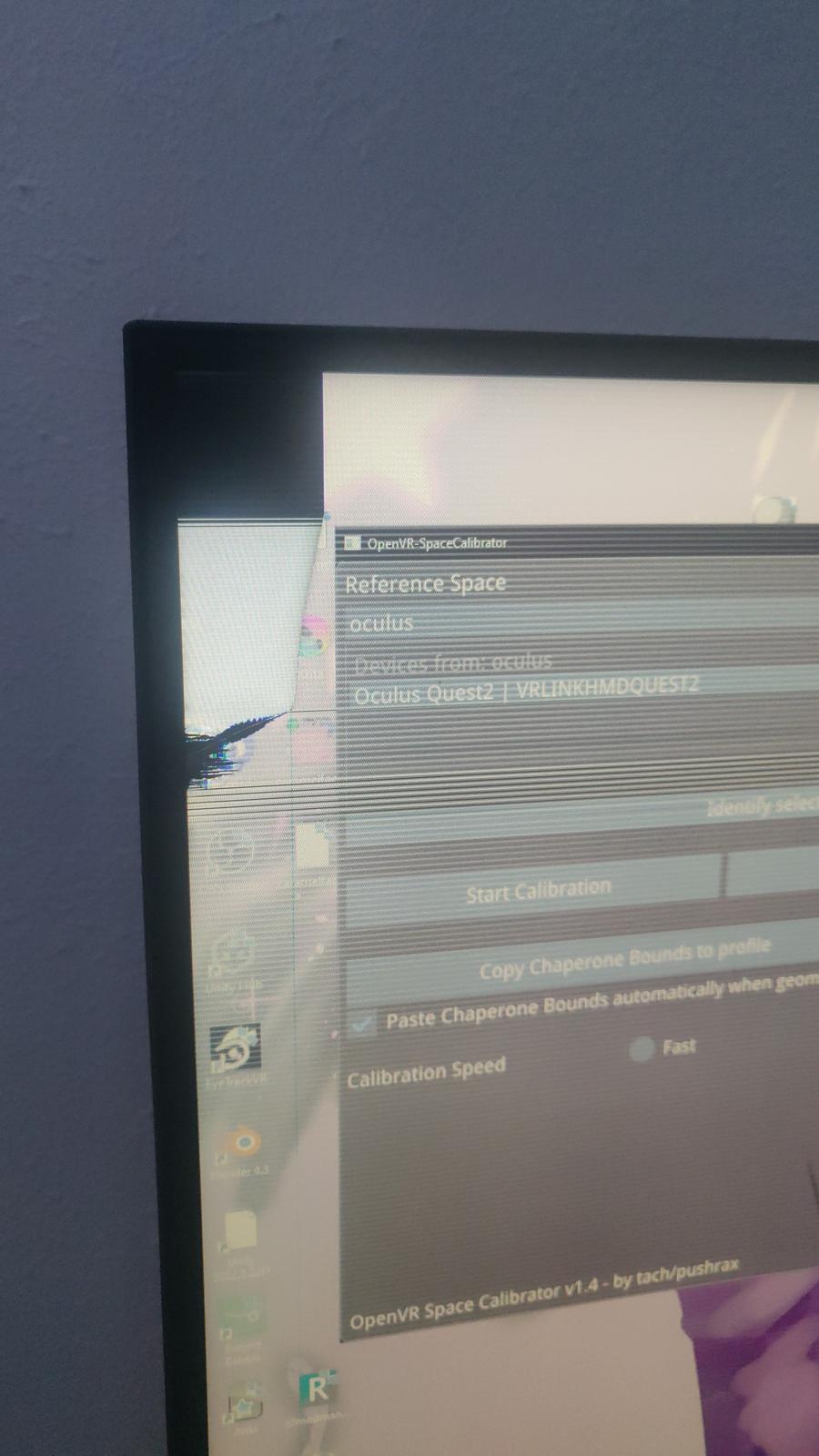 Broken Monitor